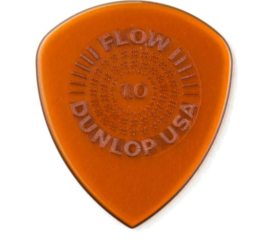 Dunlop Flow Standard Grip Guitar Picks 549 Flow 1.00mm 6 Pack