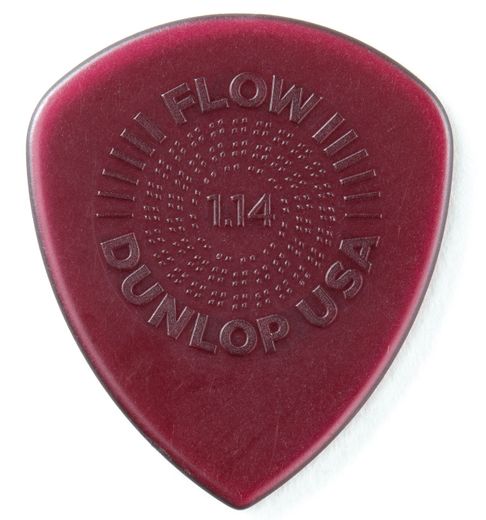 Dunlop Flow Standard Grip Guitar Picks 549 Flow 1.14mm 6 Pack