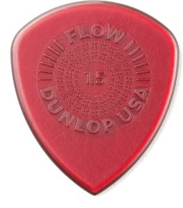 Dunlop Flow Standard Grip Guitar Picks 549 Flow 1.5mm 24 Refill Bag
