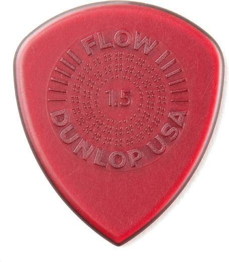 Dunlop Flow Standard Grip Guitar Picks 549 Flow 1.5mm 24 Refill Bag