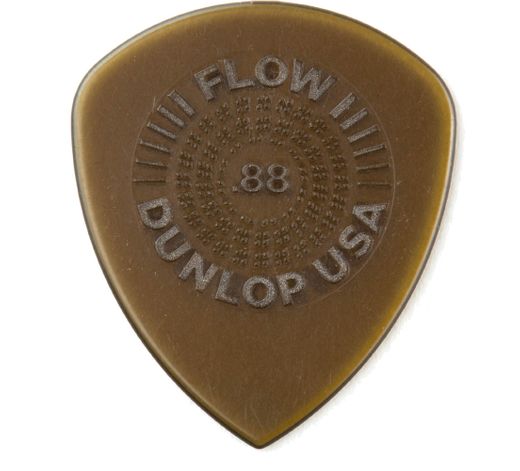 Dunlop Flow Standard Grip Guitar Picks 549 Flow .88mm 6 Pack