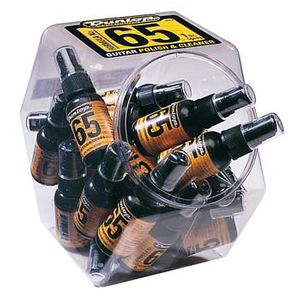 Dunlop Formula No. 65 Guitar Polish and Cleaner 1 oz. Display Jar of 24