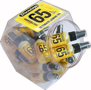 Dunlop Fretboard 65 Ultimate Lemon Oil 1 oz. Display Jar of 24