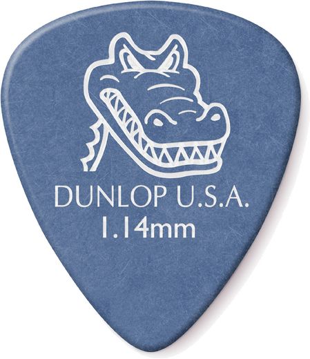 Dunlop Gator Grip Picks 417 Turqoise 1.14mm 72 Refill Bag