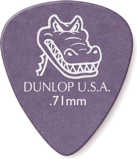 Dunlop Gator Grip Picks 417 Violet .71mm 72 Refill Bag