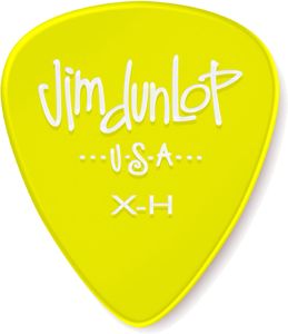 Dunlop Gel Guitar Picks Yellow Extra Heavy 72 Refill Bag