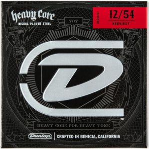 Dunlop Heavy Core Electric Guitar Strings DHCN1254 Heaviest 12-54