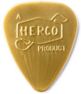 Dunlop Herco Vintage '66 Guitar Picks 210 Light Gold 36 Refill Bag