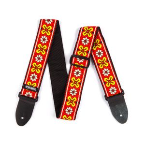 Dunlop Jacquard Guitar Strap Avalon Red