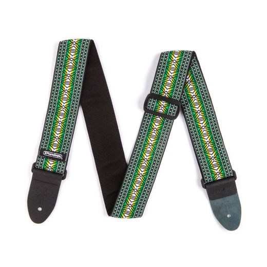 Dunlop Jacquard Guitar Strap Matrix Green