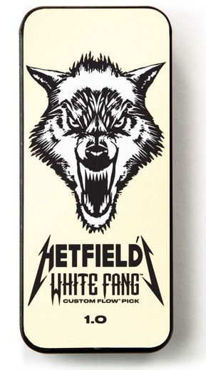 Dunlop James Hetfield's White Fang Guitar Pick Tin