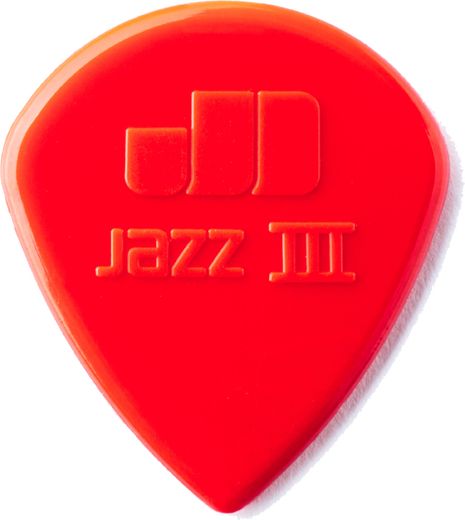 Dunlop Jazz III Sharp Nylon Guitar Picks 1.38mm 6 Pack