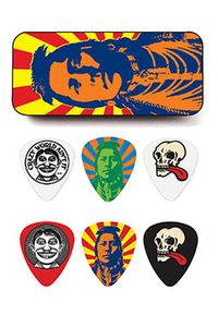 Dunlop John Van Hamersveld Guitar Pick Tin JVHPT02H Indian