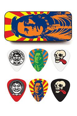 Dunlop John Van Hamersveld Guitar Pick Tin JVHPT02H Indian