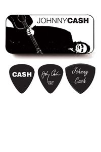 Dunlop Johnny Cash Guitar Pick Tin JCPT02H Legend Heavy