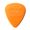 Dunlop Midi Nylon Guitar Picks Refill Bag - 72 Picks 443R.67 Orange .67mm