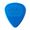 Dunlop Midi Nylon Guitar Picks Refill Bag - 72 Picks 443R1.07 Blue 1.07mm