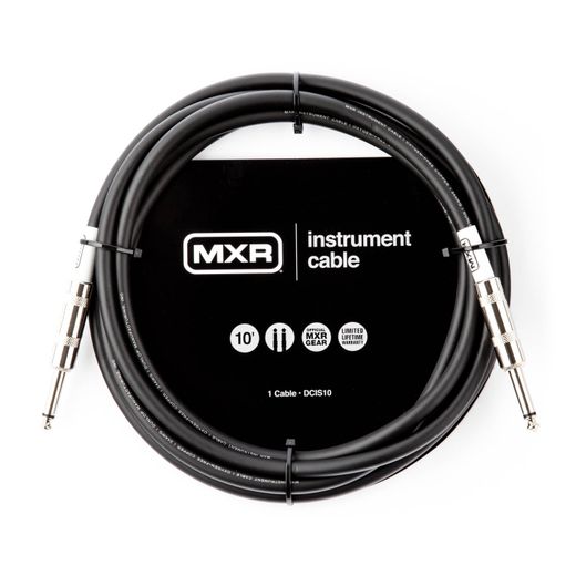 Dunlop MXR Standard Instrument Cable 10' Straight/Straight