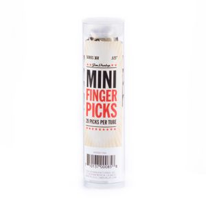 Dunlop Nickel Silver Mini Fingerpicks Tube - 20 Qty