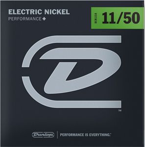Dunlop Nickel Wound Electric Guitar Strings DEN1150 Med/Heavy 11-50