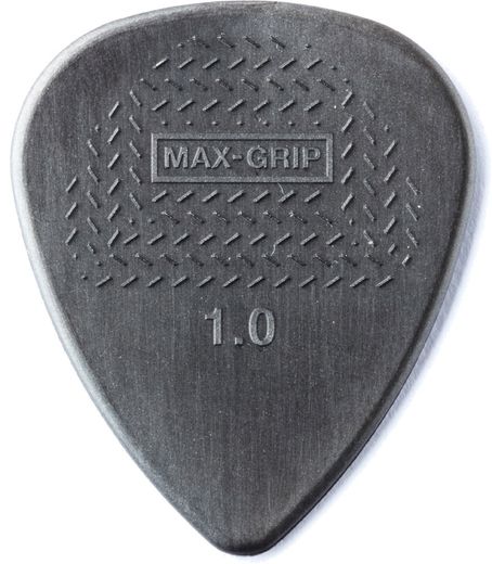 Dunlop Nylon Max Grip Standard Guitar Picks 449 Black 1.0mm 12 Pack