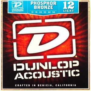 Dunlop Phosphor Bronze Acoustic Guitar Strings DAP1254 Light 12-54