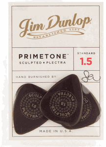 Dunlop Primetone Standard Sculpted Plectra Guitar Picks 511 PT Std 1.5mm 3 Pack