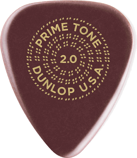 Dunlop Primetone Standard Sculpted Plectra Guitar Picks 511 PT Std 2.0mm 12 Refill Bag