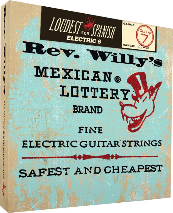 Dunlop Willy's Mexican Lottery Electric Guitar String Set 1046