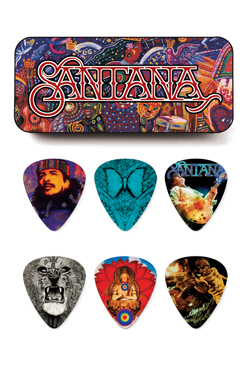 Dunlop Santana Guitar Pick Tin SANPT01M Medium
