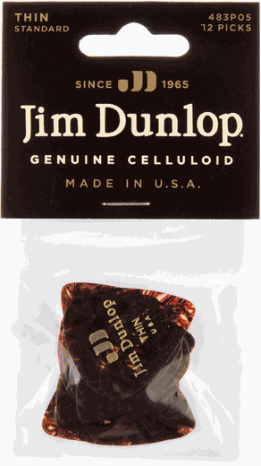 Dunlop Shell Celluloid Standard Guitar Picks