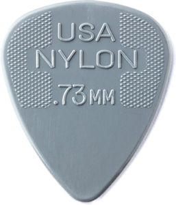 Dunlop Standard Nylon Picks Gray .73mm 12 Pack