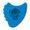 Dunlop Tortex Fin Guitar Picks Refill Bag - 72 Picks 414R1.0 Blue 1.00mm