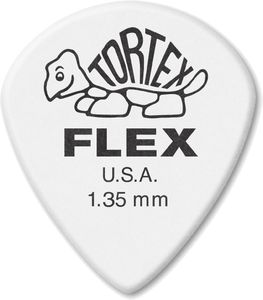 Dunlop Tortex Flex Jazz III XL Guitar Picks 466 Black 1.35mm 72 Refill Bag
