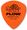 Dunlop Tortex Flow Standard Guitar Picks 558 Orange .60mm 72 Refill Bag