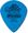 Dunlop Tortex Jazz III XL Guitar Picks 498 Blue 1.0mm 72 Refill Bag