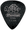 Dunlop Tortex Pitch Black Standard Guitar Picks 488 PB Std 1.0mm 12 Pack