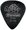 Dunlop Tortex Pitch Black Standard Guitar Picks 488 PB Std .60mm 72 Refill Bag