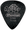 Dunlop Tortex Pitch Black Standard Guitar Picks 488 PB Std .73mm 72 Refill Bag