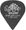 Dunlop Tortex Sharp Guitar Picks 412 Black 1.35mm 72 Refill Bag