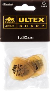 Dunlop Ultex Sharp Guitar Picks 433 Ultex Sharp 1.4 mm 6 Pack