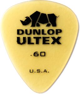 Dunlop Ultex Standard Guitar Picks 421 Ultex Std .60 mm 72 Refill Bag