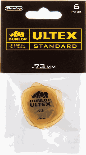 Dunlop Ultex Standard Guitar Picks 421 Ultex Std .73 mm 6 Pack