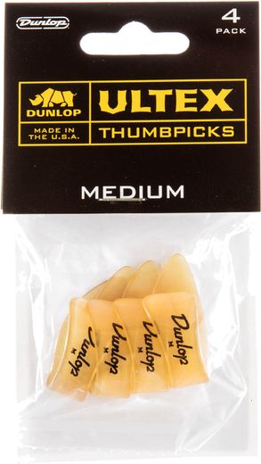 Dunlop Ultex Thumbpicks 9072 Medium 4 Pack
