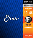 Elixir Nanoweb Coated Nickel Plated Electric Guitar Strings 12052 Light 10-46