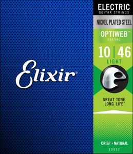 Elixir Optiweb Coated Nickel Plated Electric Guitar Strings