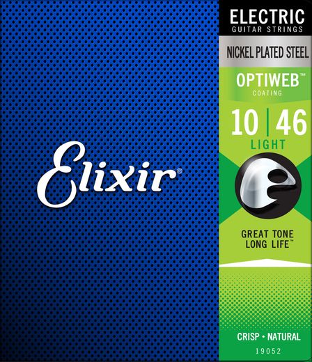 Elixir Optiweb Coated Nickel Plated Electric Guitar Strings