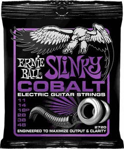 Ernie Ball Cobalt Slinky Electric Guitar Strings 2720 Power Slinky 11-48
