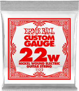 Ernie Ball Nickel Wound Single Strings 1122 22