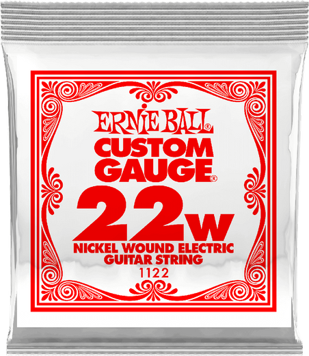 Ernie Ball Nickel Wound Single Strings 1122 22